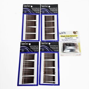 Salon Care Auburn Supreme Bobby Pins and Magic Grip Hairpins Bundle
